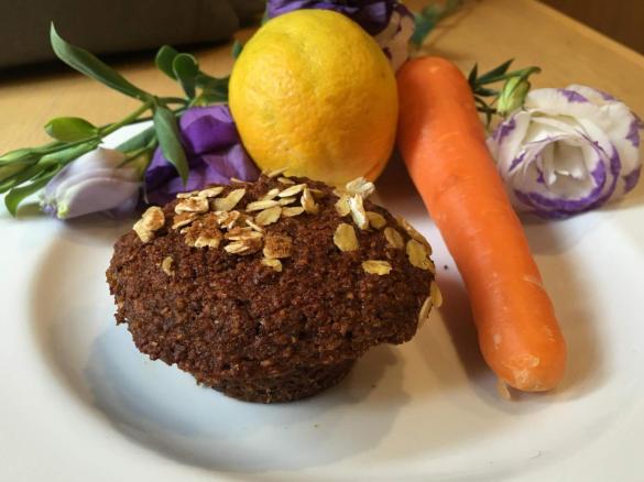 Orange and Carrot Breakfast muffins