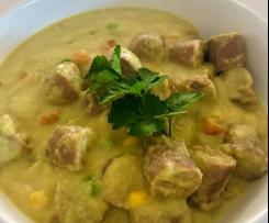 Ooba Healthy'ish' Curried Sausages