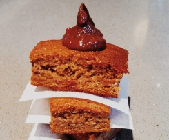 Pumpkin Pie Slice.  Grain free, sugar free