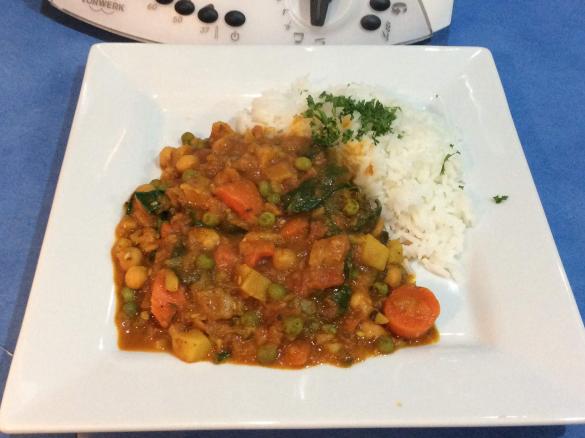 Huldah's Chickpea Curry