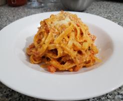 Creamy Fettuccini with Tuna