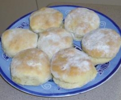 Lemonade and Cream Scones