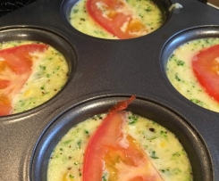 Vegetarian Mini Muffin Quiches