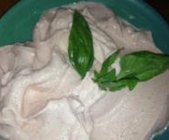 Strawberry & Basil Sorbet