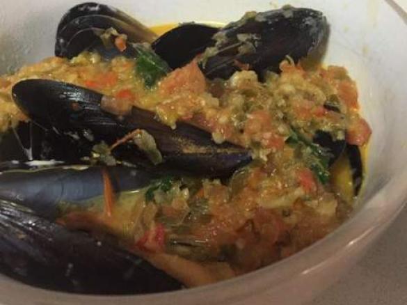 Thai Style Mussels