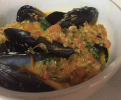 Thai Style Mussels