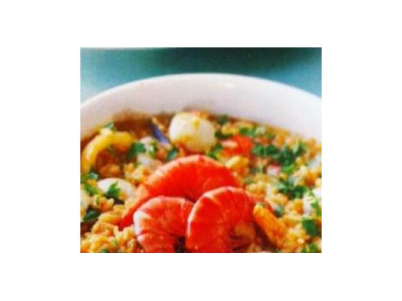 Seafood rice "Arroz de Marisco"
