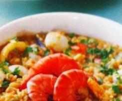 Seafood rice "Arroz de Marisco"