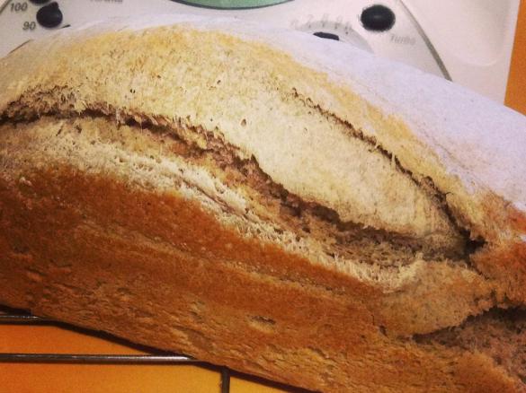 Garlic & Olive Sourdough loaf