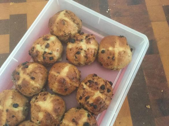 Hot cross buns
