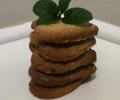 Passionfruit shortbread