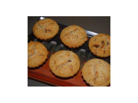 Apricot Oat Bran Muffins