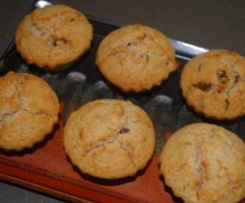 Apricot Oat Bran Muffins