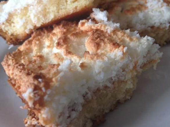 Lemon & Coconut Slices