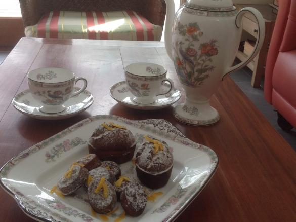 Friands - Almond and Orange