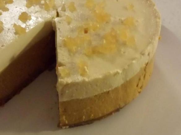 Spicy Pumpkin and Ginger Cheesecake