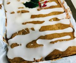 Gingerbread sweet potato slice