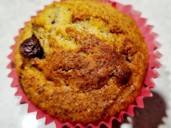 Banana chocolate chip muffins