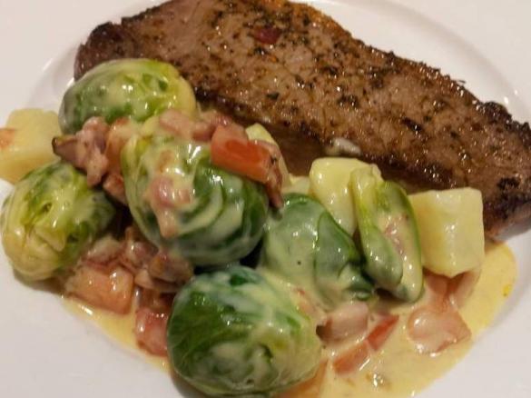 Carola's Brussels Sprout Delight