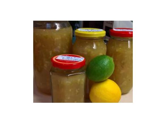 Zingy lime and lemon marmalade