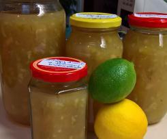 Zingy lime and lemon marmalade