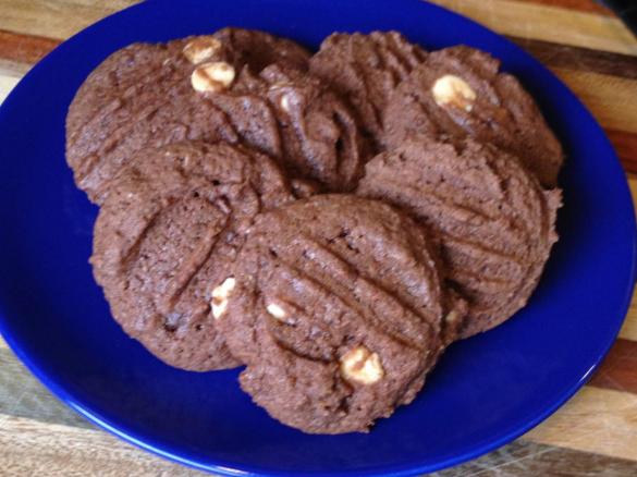 Triple Choc Cookies