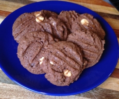 Triple Choc Cookies
