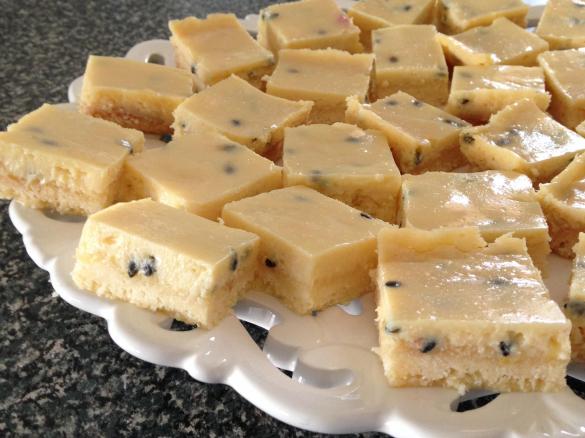 Passionfruit Slice (Gluten-Free)