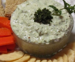 Greek Garlic & Fresh Herb Tzatziki Dip (sauce)