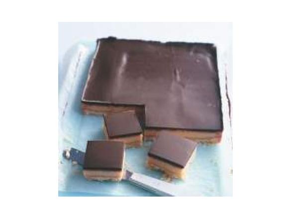 Bittersweet Caramel Slice