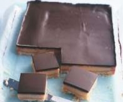 Bittersweet Caramel Slice