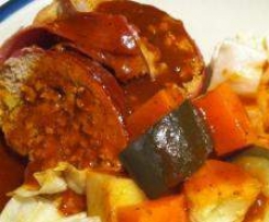 Paleo Meatloaf with Red Sauce