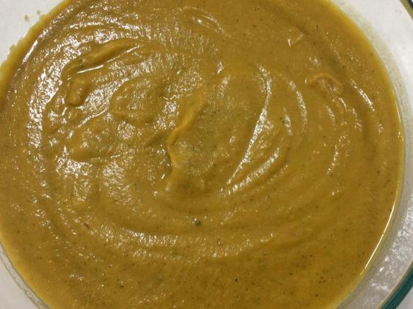 Pumpkin and mix veg soup