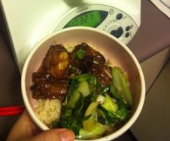 Pineapple & Red Capsicum Gochujang Pork Ribs