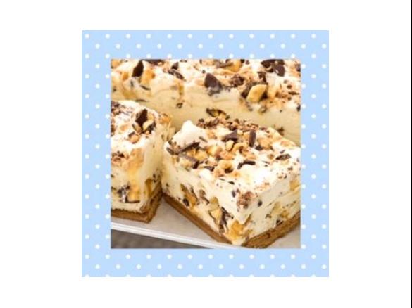 Hokey Pokey ice-cream slice