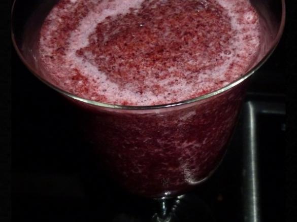 Blueberry and pineapple crush