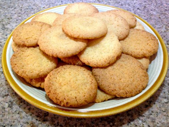 Crispy Coconut Biscuits