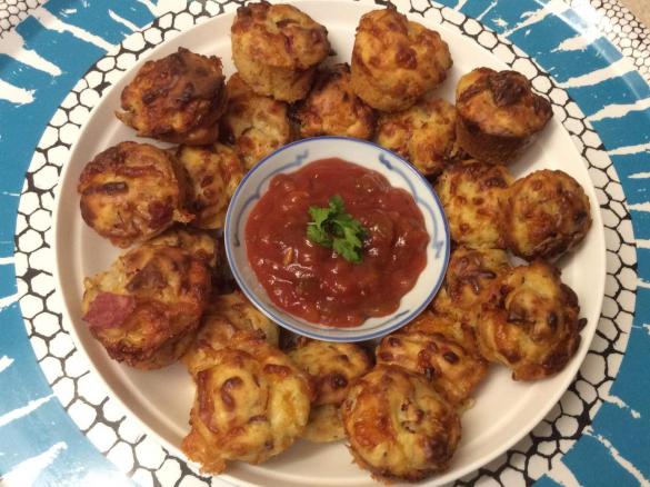 Pizza Puff Muffins