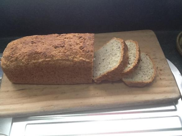Variation Sprouted Buckwheat Bread