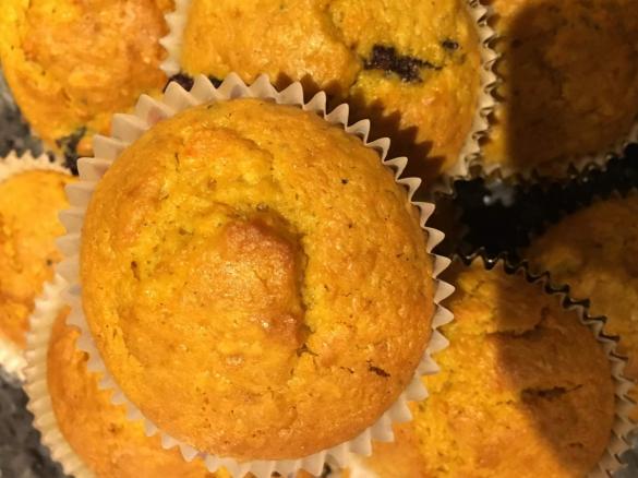 Carrot Blueberry Muffins