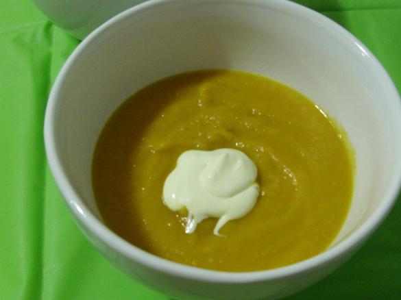 Sweet Potato & Pear Soup