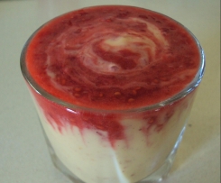 Peach melba Smoothie