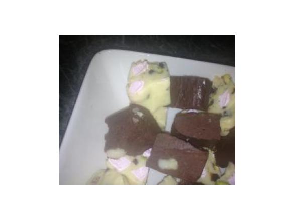 Festive Chocolate Fudge