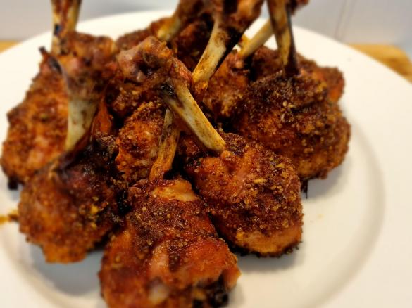 Chicken lolly pops  and a delicious rub recipe 😋