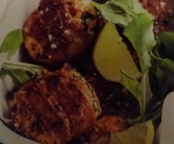 Bacon and herb chicken patties