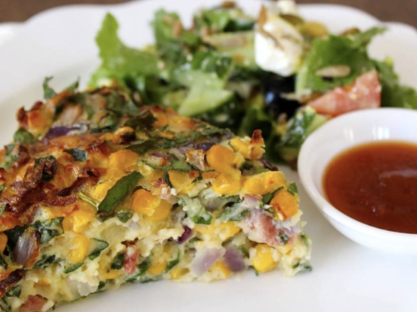 Self Crusting Quiche