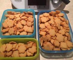 Teeny tiny honey biscuits