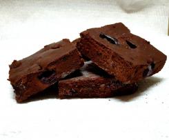 Brownies: Goats Milk Dark Chocolate and Raspberry