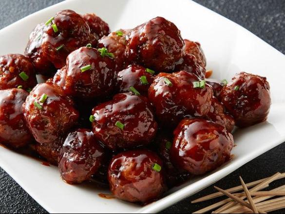 Meatballs in BBQ Sauce