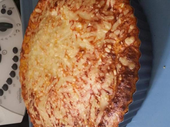 Creamed Corn, Zucchini & Carrot Slice